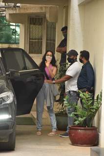 Shraddha Kapoor spotted at dubbing studio in Juhu