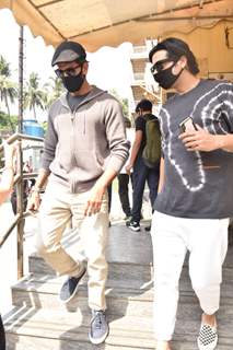 Hrithik Roshan with his family and Zayed Khan at PVR Juhu