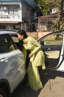 Gauahar Khan snapped in Versova