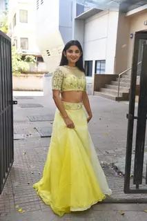 Kanika Mann snapped at a shoot in Andheri! 