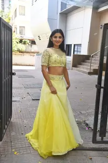Kanika Mann snapped at a shoot in Andheri! 