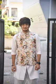 Bhavin Bhanushali snapped at a shoot in Andheri! 