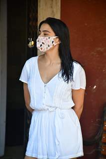 Sara Ali Khan snapped at Pilates 