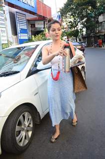 Rubina Dilaik snapped in Andheri