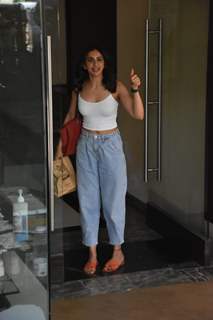 Rakul Preet Singh snapped in Bandra