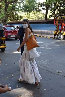 Ahana Kumra snapped in Juhu