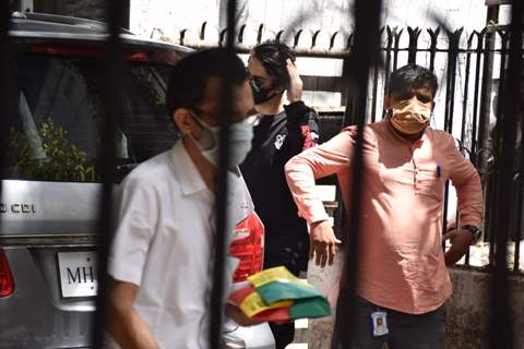 Aryan Khan snapped at a clinic in Juhu