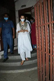 Kangana Rananut snapped at a dubbing studio in Bandra