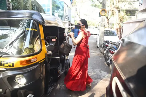 Yuvika Chaudhary snapped at Andheri west