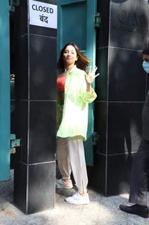 Tamannaah Bhatia snapped at Maddock Films Santacruz