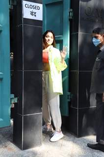 Tamannaah Bhatia snapped at Maddock Films Santacruz