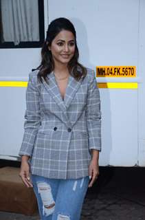 Hina Khan snapped in Malad