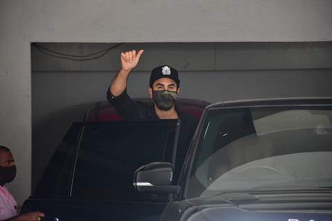 Ranbir Kapoor spotted at a clinic in the town