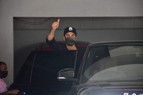 Ranbir Kapoor spotted at a clinic in the town