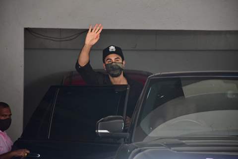 Ranbir Kapoor spotted at a clinic in the town