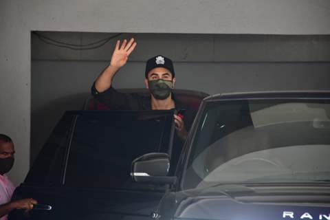 Ranbir Kapoor spotted at a clinic in the town