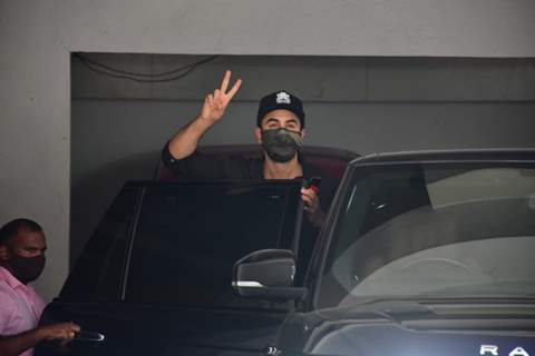 Ranbir Kapoor spotted at a clinic in the town