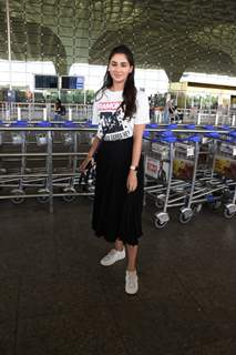 Nikita Dutta spotted at airport