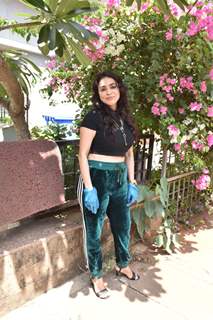 Nikita Rawal snapped at Lokhandwala Andheri