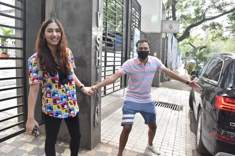 Disha Parmar spotted in Andheri