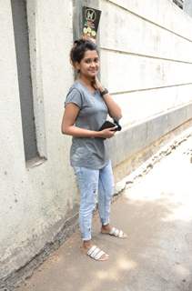 Kanchi Singh snapped at a clinic in Andheri