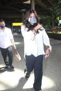 Ekta Kapoor snapped at airport returning from Goa