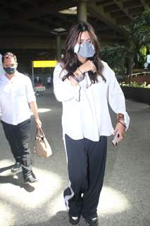 Ekta Kapoor snapped at airport returning from Goa