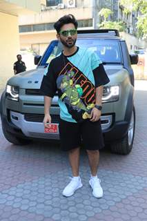 Rahul Vaidya snapped at Andheri