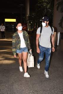 Alia Bhatt and Ranbir Kapoor return to Mumbai from their Maldives vacation