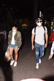 Alia Bhatt and Ranbir Kapoor return to Mumbai from their Maldives vacation