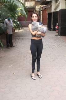 Hello Charlie actress Shlokka Pandit snapped at Khar