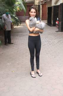 Hello Charlie actress Shlokka Pandit snapped at Khar