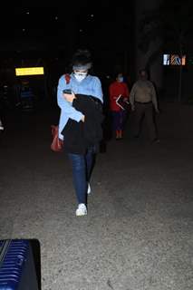 Anshula Kapoor spotted at Mumbai airport