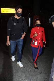 Sonu Sood spotted at Mumbai airport