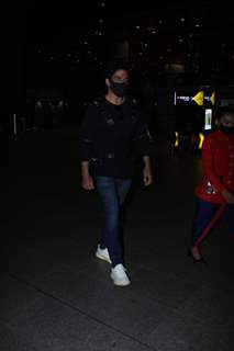 Sonu Sood spotted at Mumbai airport