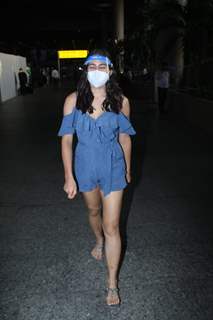 Sara Ali Khan spotted at Mumbai airport