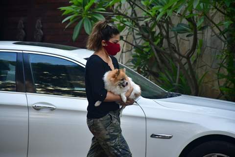 Raveena Tandon spotted in Bandra