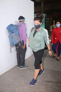 Zoya Akhtar spotted at Mumbai airport