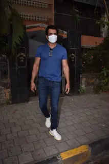 Sonu Sood snapped in Juhu