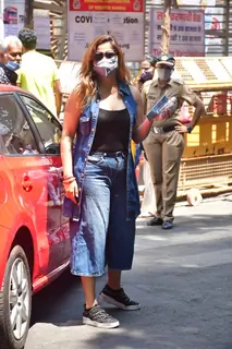 Arti Singh spotted at Dadar vacation centre