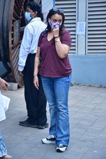 Remo D'Souza with wife Lizelle D'Souza spotted at Dadar vaccination centre