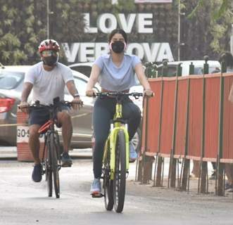 Janhvi Kapoor spotted in Lokhandwala, Andheri