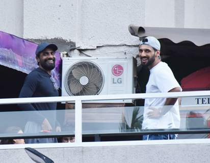 Remo D'Souza and Punit Pathak spotted in Andheri