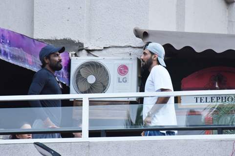 Remo D'Souza and Punit Pathak spotted in Andheri