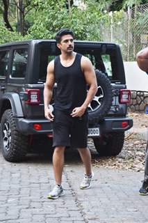 Saqib Saleem snapped in Juhu