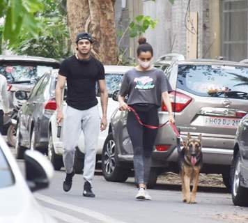 Abhimanyu Dasani snapped in Juhu