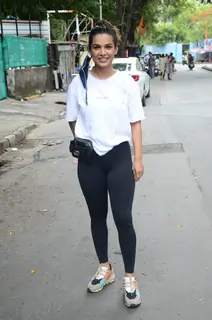 Naina Singh snapped in Andheri