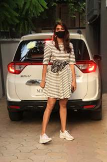 Pooja Hegde spotted at Bandra