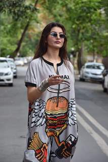 Urvashi Rautela spotted in Juhu