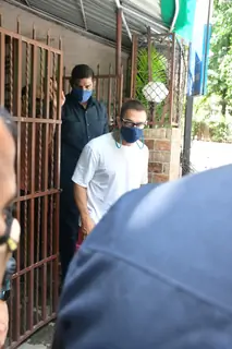 Aamir Khan spotted at a dubbing studio 